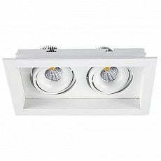 Встраиваемый светильник ideal lux pixel pixel 112.2-7w*2-wt